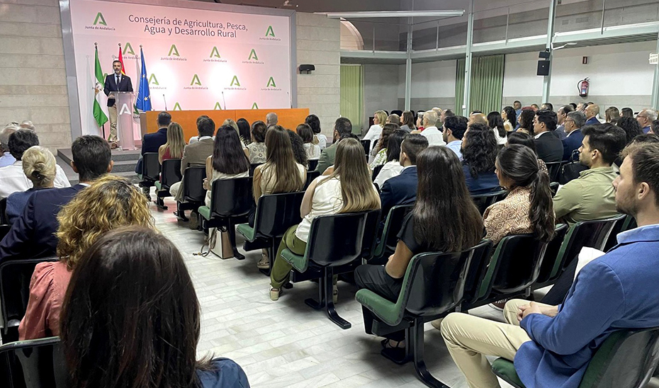 Bienvenida a nuevos funcionarios en la Consejería de Agricultura